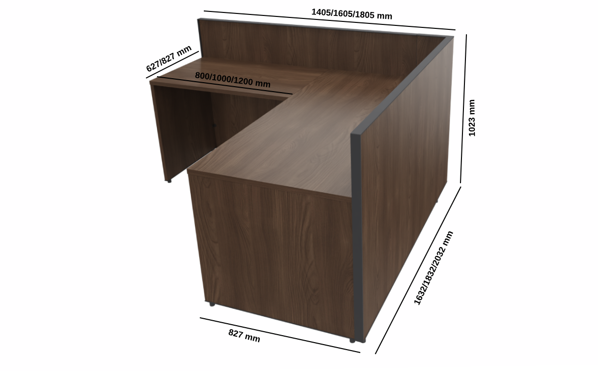 Oriana 1 Melamine Reception Desk With Return And Dda Access Unit Middle Img Oriana 1 Melamine Reception Desk With Return And Dda Access Unit Middle Img