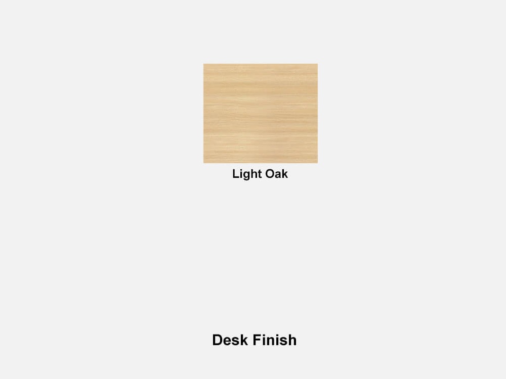 Geno 4 – Rectangular And Barrel Shaped With Metal Leg Desk Finish