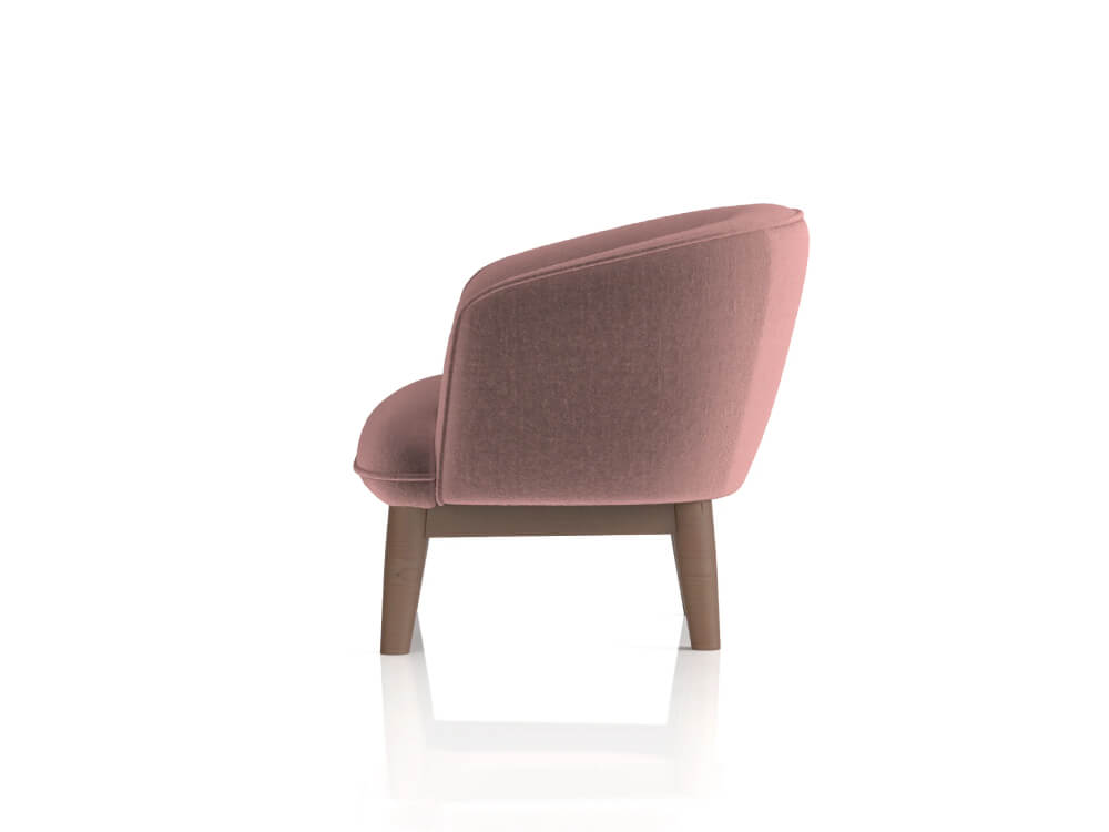 Pasquale Armchair With Wooden Leg 7