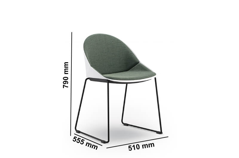 Octo Mutlipurpose Plastic Shell Chair Size Octo Mutlipurpose Plastic Shell Chair Size