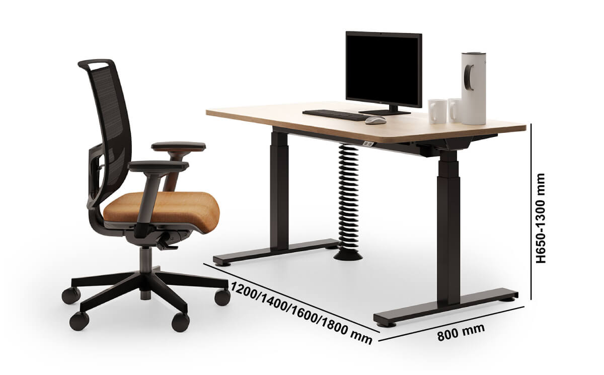 Cirillo Rectangular Electric Height Adjustable Desk Size Cirillo Rectangular Electric Height Adjustable Desk Size