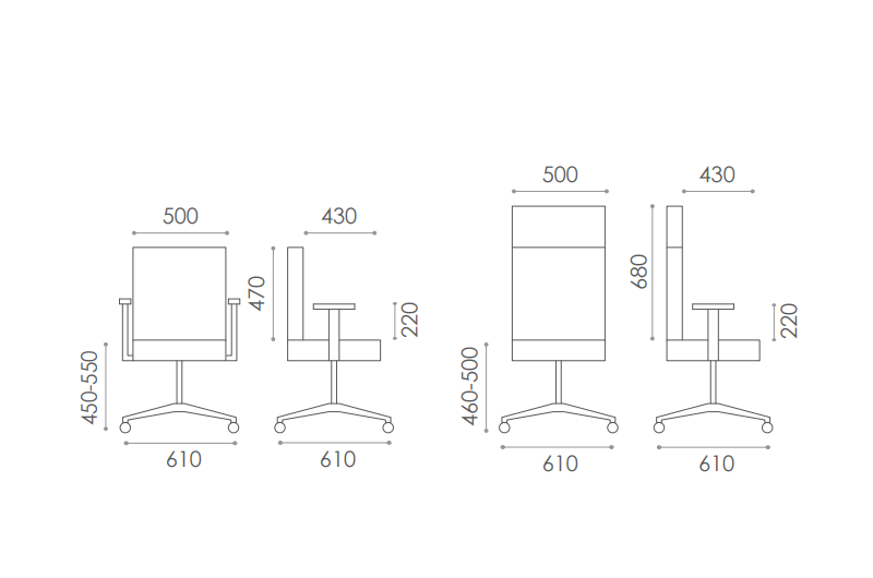 Xesus – Task Chair Size Img Xesus – Task Chair Size Img