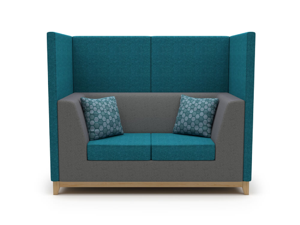 Alisya – Two And Three Seater Sofa With Metal Wooden Legs 2