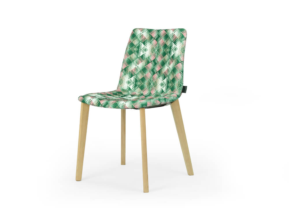 Omero Mutlipurpose Chair With Wooden Metal Legs 10