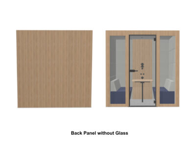 Sesto Private Phone Booth For Single Person Glass 1
