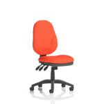 Esme – Multicolour Operator Office Chair Without Arms Tabasco Orange